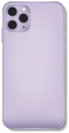 Back of an iPhone